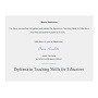 Teaching skills for educators
